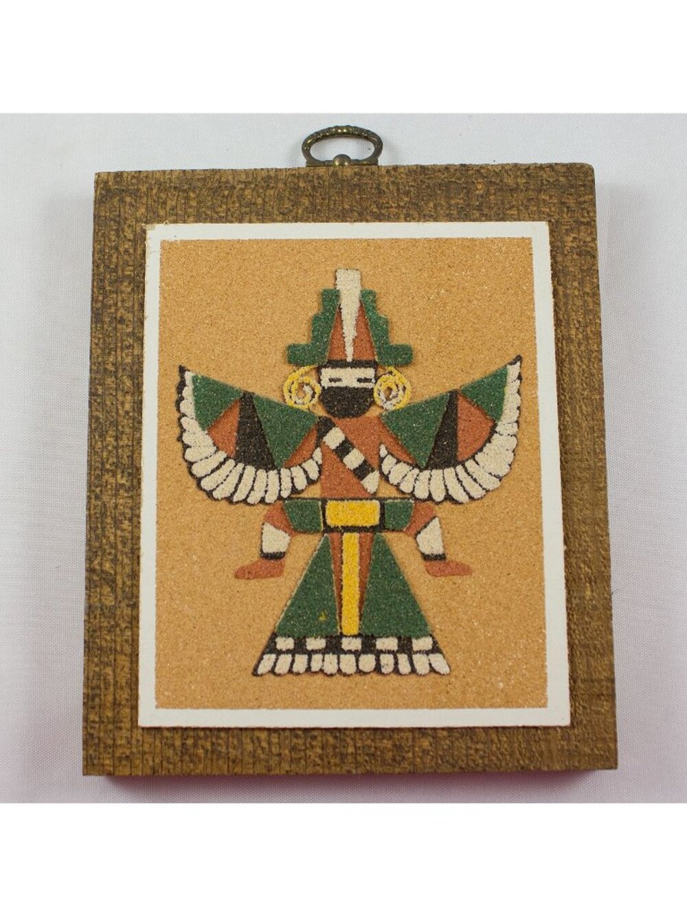 Zuni Wing Knife Man 1978 Sand Painting Rainbow Way Ltd Albuquerque NM